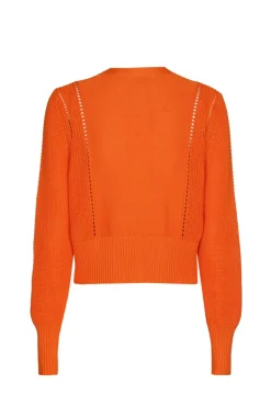 Dames vest oranje