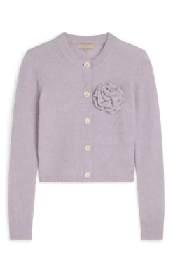 Dames vest paars