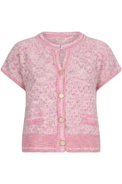 Dames vest rose