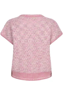 Dames vest rose