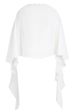 Dames vest wit