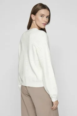 Dames vest wit