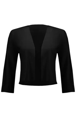 Dames vest zwart