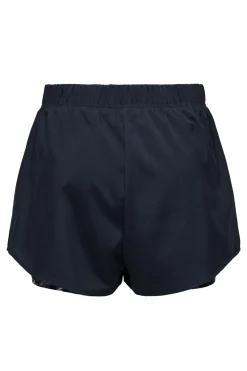 Fitness dames short blauw