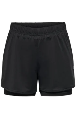 Fitness dames short zwart