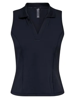 Fitness dames singlet blauw