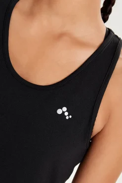 Fitness dames singlet zwart