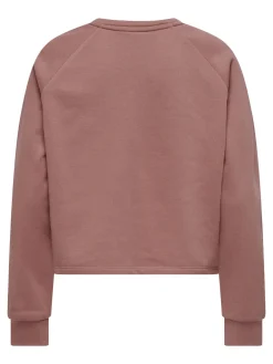 Fitness dames sweater bruin