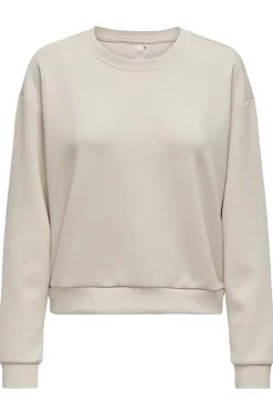 Fitness dames sweater grijs