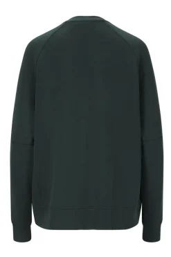 Fitness dames sweater groen