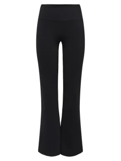 Fitness dames tight lang zwart