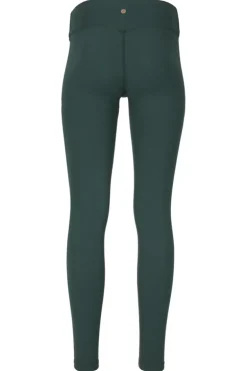 Fitness dames tight lang groen