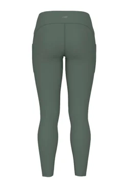 Fitness dames tight lang groen