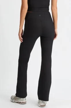 Fitness dames tight lang zwart
