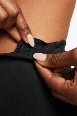 Fitness dames tight lang zwart