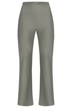 Fitness dames tight lang groen