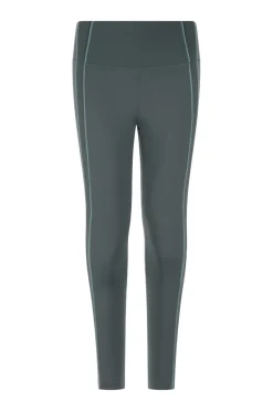 Fitness dames tight lang groen