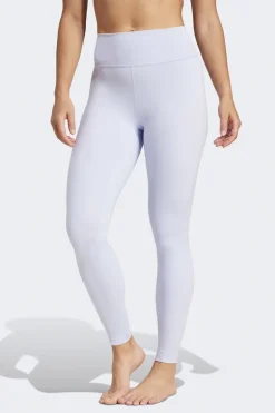 Fitness dames tight lang paars