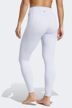 Fitness dames tight lang paars
