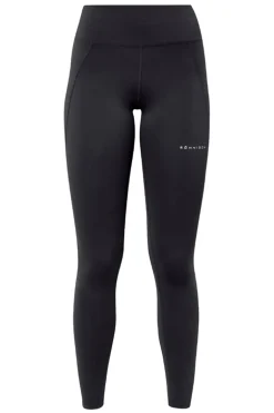Fitness dames tight lang zwart