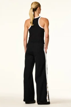Fitness dames trainingsbroek zwart