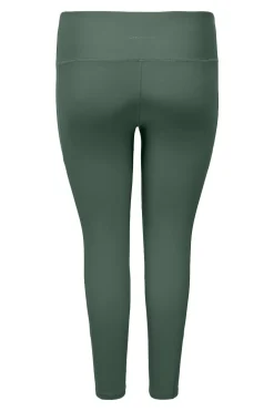 Fitness dames trainingsbroek groen