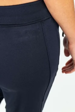 Fitness dames trainingsbroek blauw