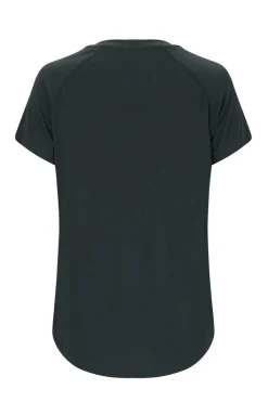 Fitness dames t-shirt km groen