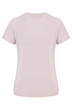 Fitness dames t-shirt km rose