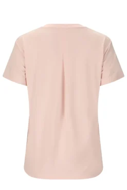 Fitness dames t-shirt km rose