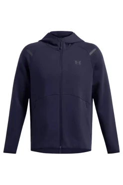 Fitness heren hoodie blauw