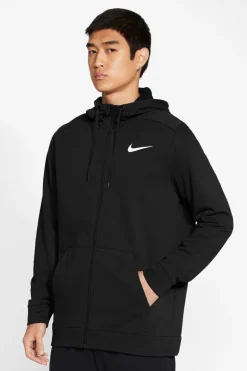 Fitness heren hoodie zwart
