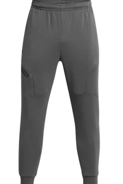 Fitness heren joggingbroek grijs