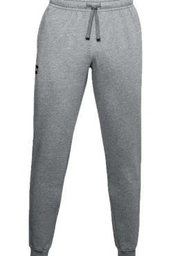 Fitness heren joggingbroek grijs