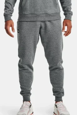Fitness heren joggingbroek grijs