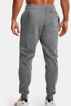 Fitness heren joggingbroek grijs