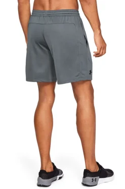 Fitness heren short blauw