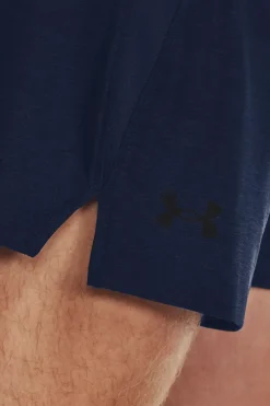 Fitness heren short blauw