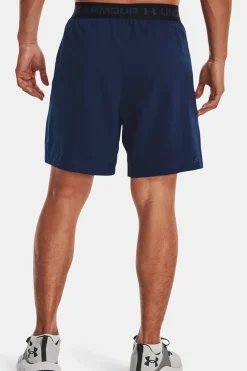 Fitness heren short blauw