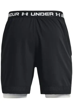 Fitness heren short zwart