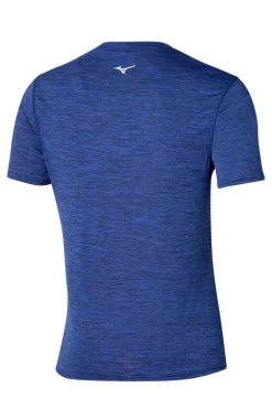Fitness heren t-shirt km blauw