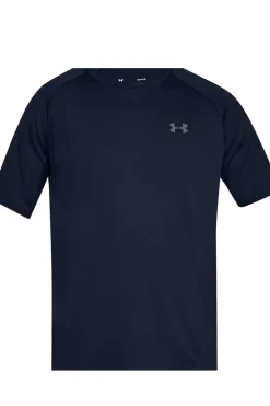 Fitness heren t-shirt km blauw