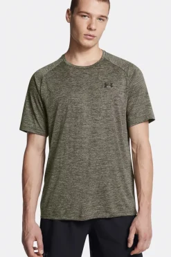 Fitness heren t-shirt km blauw