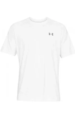 Fitness heren t-shirt km wit