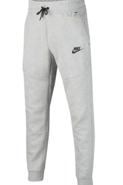 Fitness jongensoggingbroek grijs