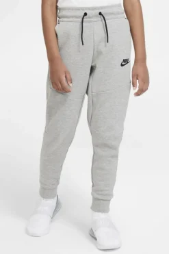 Fitness jongensoggingbroek grijs