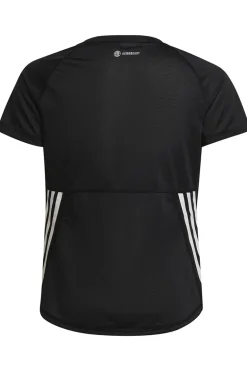 Fitness meisjes t-shirt km zwart