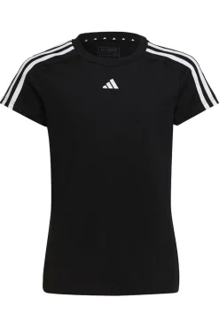 Fitness meisjes t-shirt km zwart