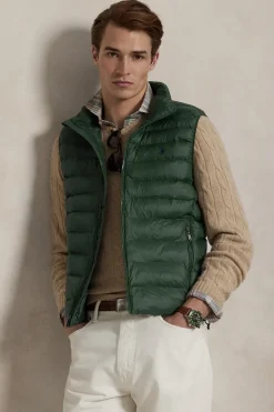 Heren bodywarmer groen