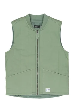 Heren bodywarmer groen